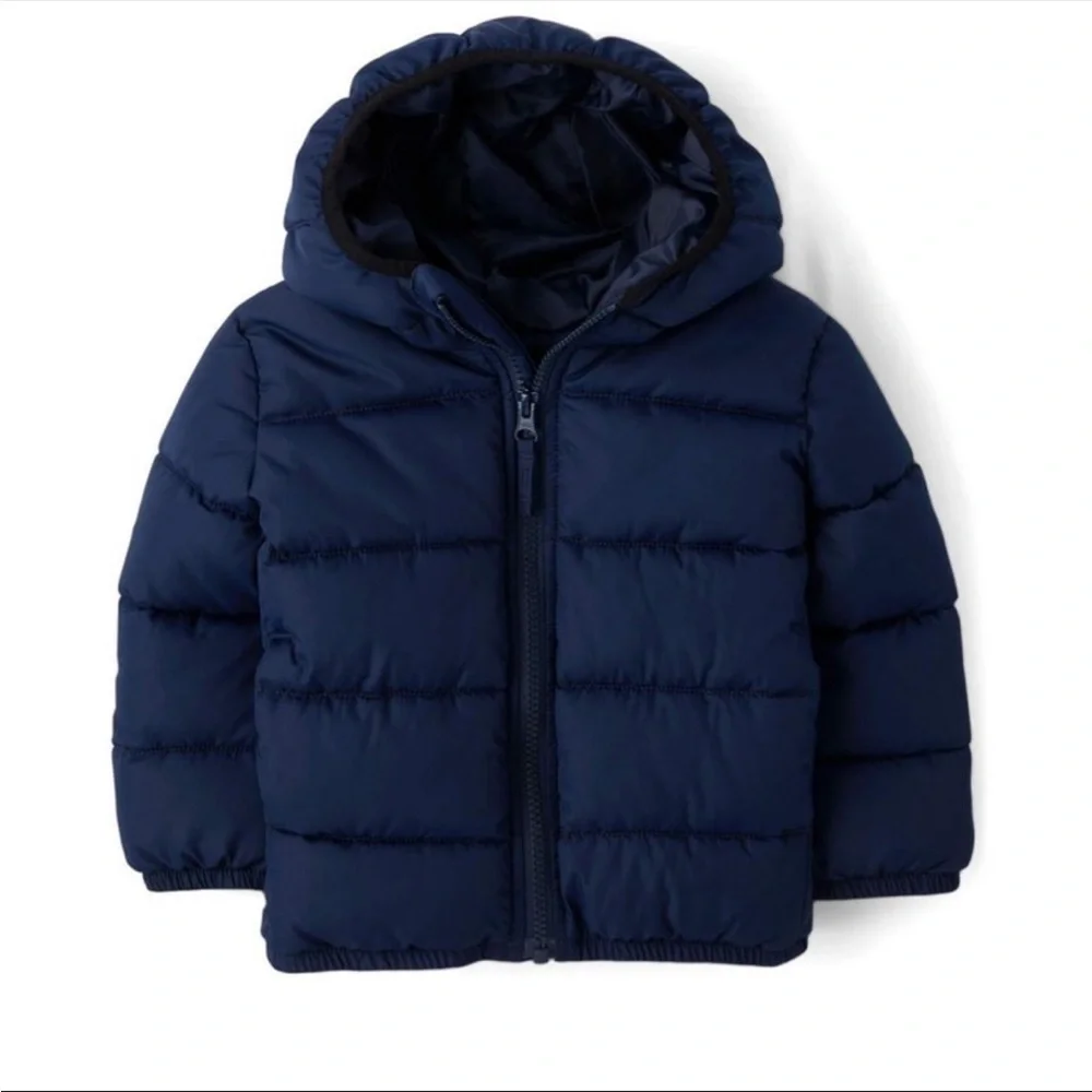 The Children's Place Navy Puffer Jacket